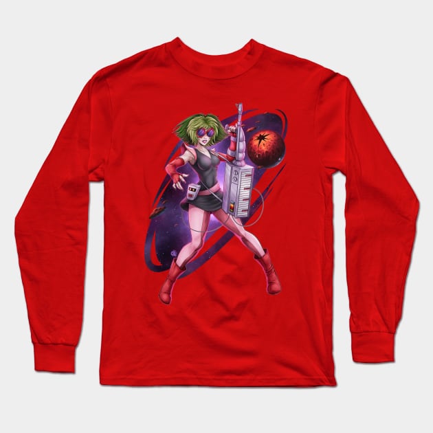 Melody Long Sleeve T-Shirt by Crike99Art